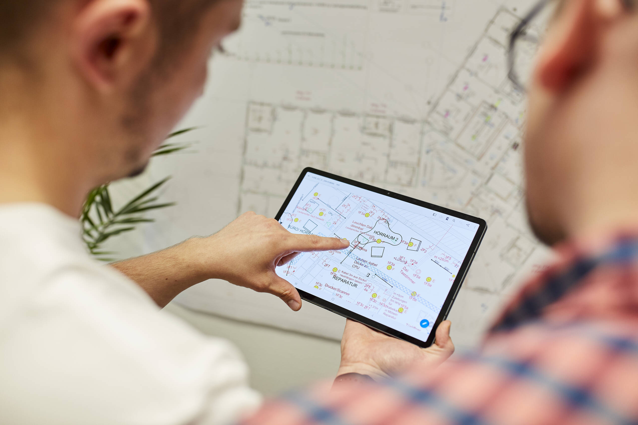 Planung eines Projektes bei ERN