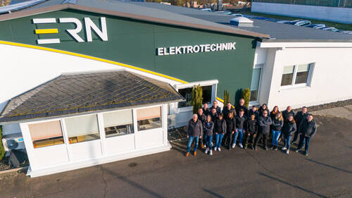 Teamfoto von ERN Elektrotechnik